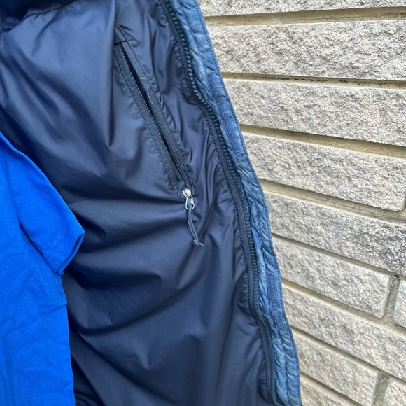 North Face Mens Medium Blue 96 Nuptse Puffer Jacket 700 coat - Picture 7 of 10